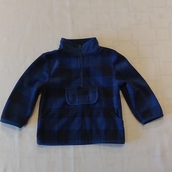 Joe Fresh Blue/Black Plaid Pullover Sweater - Picture 3 of 8
